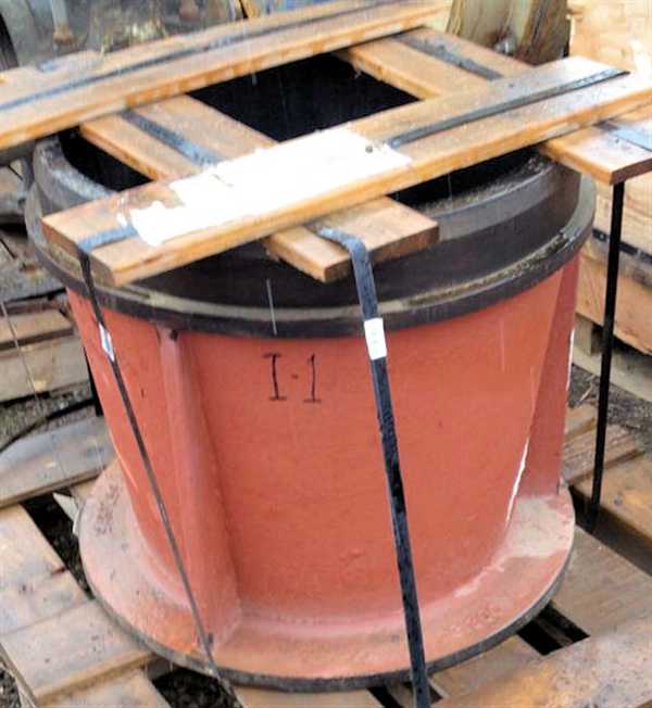 Spare Head Insert for Ball Mill, 27" O.D.
